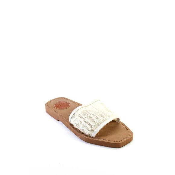 Moda Positano Womens Suede Studded Open Toe T-Strap Wedge Sandals Black Size 7US - Picture 7 of 10